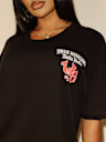 TRUE RELIGION X BELLA DOÑA OVERSIZED BOYFRIEND TEE