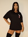 TRUE RELIGION X BELLA DOÑA OVERSIZED BOYFRIEND TEE