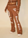TRUE RELIGION X BELLA DOÑA MID RISE BOOTCUT SWEATPANT