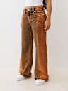  BOBBI ORANGE FOIL BAGGY JEAN