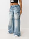 JESSIE BIG T SNAP BAGGY JEAN