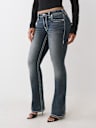 JEANS CORTE DE BOTA SUPER T BECCA DE TIRO MEDIO