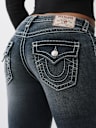 JEANS CORTE DE BOTA SUPER T BECCA DE TIRO MEDIO