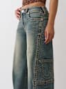 JEANS SUPERHOLGADOS JESSIE SUPER T CON COSTURA TORCIDA