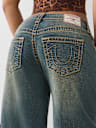 JEANS SUPERHOLGADOS JESSIE SUPER T CON COSTURA TORCIDA