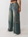 JEANS SUPERHOLGADOS JESSIE SUPER T CON COSTURA TORCIDA