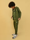 BOYS EMBROIDERED BUDDHA ZIP HOODIE
