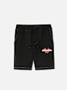 BOYS CONTRAST LOGO SWEAT SHORT