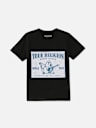 BOYS MESH LOGO TEE