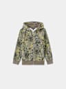 BOYS BUDDHA CAMO ZIP HOODIE