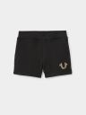 GIRLS CRYSTAL LOGO SWEAT SHORT