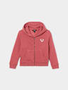 GIRLS METALLIC WORLD TOUR ZIP HOODIE