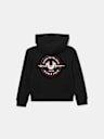 GIRLS GLITTER LOGO ZIP HOODIE