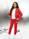 GIRLS GLITTER HORSESHOE JOGGER