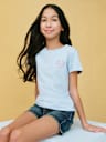CAMISETA CON ALAS Y TR PARA NIÑA