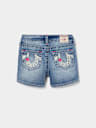 GIRLS JAYDE ‘I LOVE TRUE RELIGION’ SHORT
