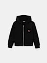 SUDADERA CON CAPUCHA Y CIERRE WORLD TOUR DE CRISTAL PARA NIÑA