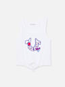 GIRLS ‘I LOVE TRUE RELIGION’ TIE TANK
