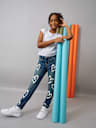 GIRLS HALLE HEART PRINT SKINNY JEAN
