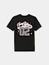 GIRLS GLITTER LOGO TEE