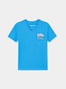GIRLS GLITTER LOGO TEE