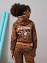 GIRLS LEOPARD PRINT HOODIE