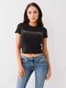 CRYSTAL LETTUCE EDGE BABY TEE