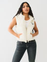 HOODED PUFFER VEST