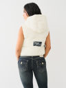 HOODED PUFFER VEST