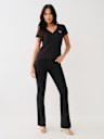 BECCA STUDDED BOOTCUT JEAN