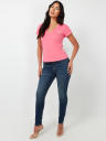 JEANS SÚPER SKINNY HALLE DE TIRO ALTO