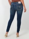 JEANS SKINNY JENNIE BIG T DE TIRO MEDIO