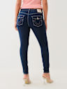 JENNIE MID RISE FLAP CURVY SKINNY JEAN