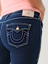 JENNIE MID RISE FLAP CURVY SKINNY JEAN