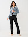 SHERPA COLLAR TRUCKER DENIM JACKET