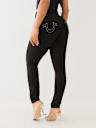 JENNIE PONTE MID RISE SKINNY PANT