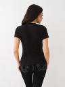 STUDDED WING HORSESHOE TEE