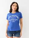 STUDDED WING HORSESHOE TEE