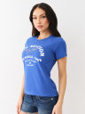 STUDDED WING HORSESHOE TEE