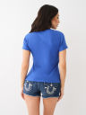 STUDDED WING HORSESHOE TEE