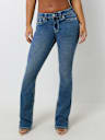 BECCA BIG T CRYSTAL BOOTCUT JEAN