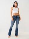 JOEY BIG T MID RISE FLARE JEAN