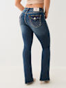 BECCA BIG T MID RISE BOOTCUT JEAN