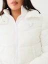 DOUBLE COLLAR PUFFER JACKET
