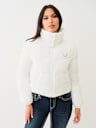 DOUBLE COLLAR PUFFER JACKET