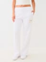 METALLIC WING HORSESHOE STRAIGHT LEG SWEAT PANT