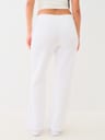 METALLIC WING HORSESHOE STRAIGHT LEG SWEAT PANT