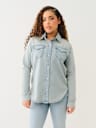 GEORGIA LONG SLEEVE DENIM SHIRT