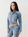 CHAQUETA CORTA DE ESTILO CAMIONERO JESSIE