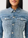 CHAQUETA CORTA DE ESTILO CAMIONERO JESSIE